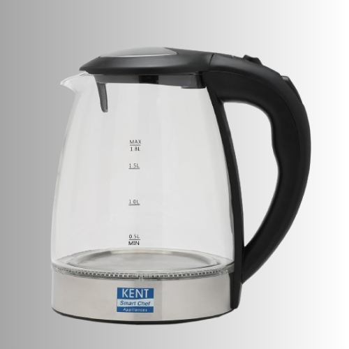 KENT Elegant Electric Glass Kettle