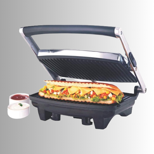 Borosil Jumbo 1000-Watt Grill Sandwich Maker