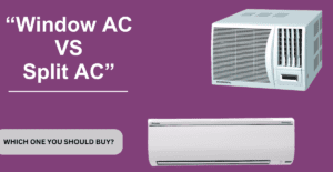 Difference between window ac and split ac