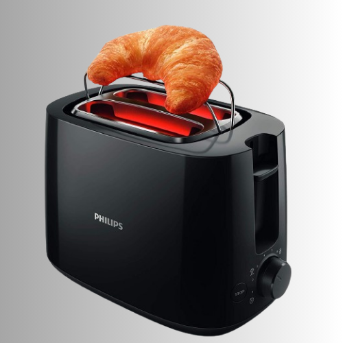 Philips Daily Collection HD258390 600-Watt 2 in 1 Toaster