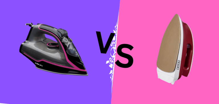 Steam Iron vs Dry Iron: Which One To Choose